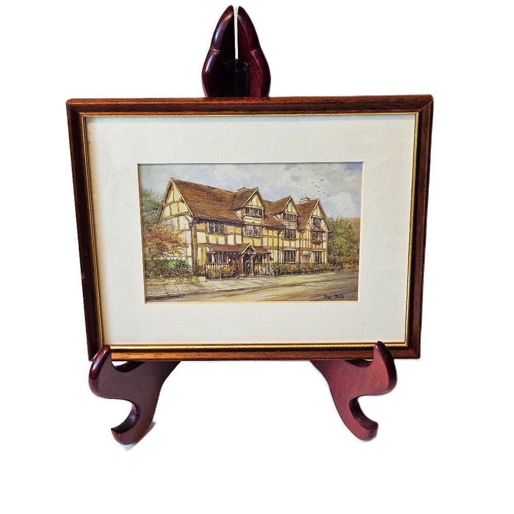 Shakespeare Birthplace Framed Print by Pat Bell